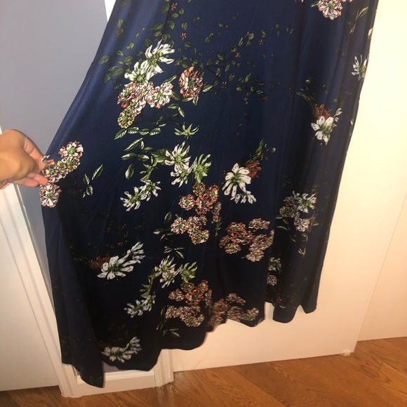 Melynnco Women’s Vintage Eve Maxi Dress Navy Small - Picture 3 of 6